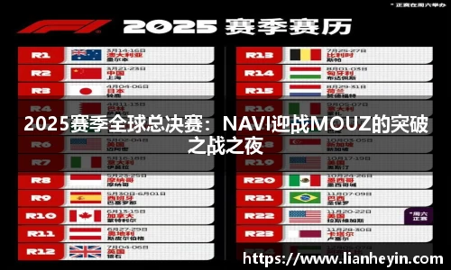 2025赛季全球总决赛：NAVI迎战MOUZ的突破之战之夜